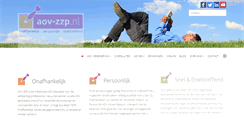 Desktop Screenshot of aov-zzp.nl